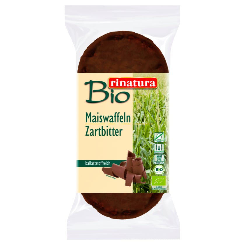 Rinatura Bio Zartbitter-Maiswaffeln 95g